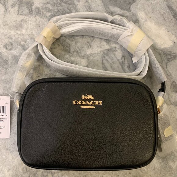 COACH Mini Jamie Camera Bag In Black - Picture 1 of 4